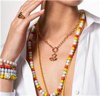 Collar Rue des Mille Mujer in latón CB-LCL 03 MC - CB-LCL 03 MC